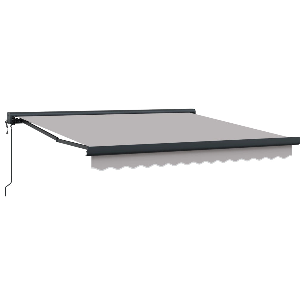 Tenda Retrattile Automatica Grigio Chiaro 300x250 cm