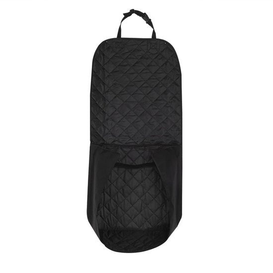 Cuscino di protezione per auto per animali domestici, Cuscino di protezione antiscivolo per un singolo sedile, Cuscino di protezione per cani, Cassetto, Impermeabile all'acqua, Nero