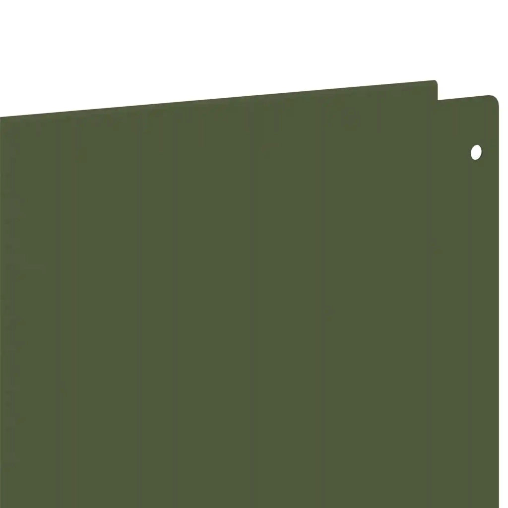 Bordura per Prato 20 pcs 100 x 12 cm Acciaio Verde Oliva 8008797
