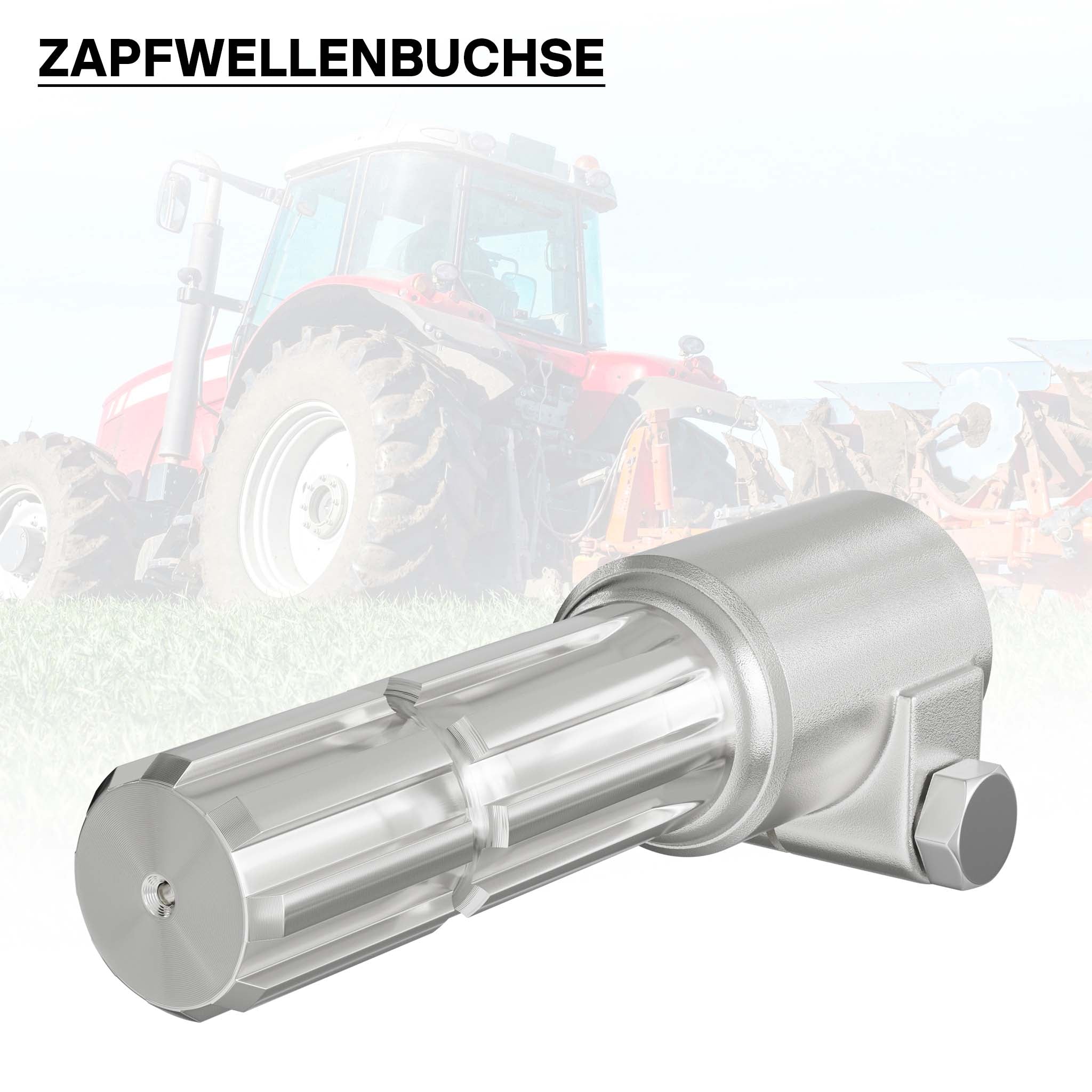 Boccola albero cardanico 160mm con attacco albero scanalato 8-32x38x6 per albero di uscita 8-32x38x6