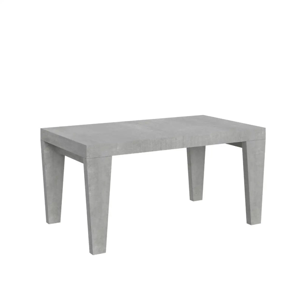 Tavolo allungabile 160/264x90 cm Spimbo colore cemento