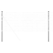 Palo della recinzione 2 pz Argento 80 cm CFW3386991