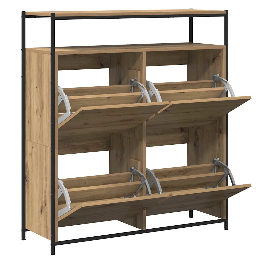 Mobile per scarpe Rovere artigianale 100 x 34 x 112 cm 3365548