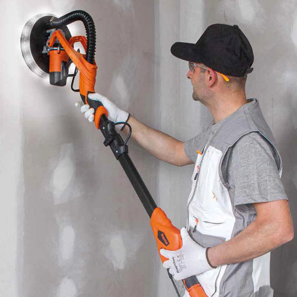 LEVIGATRICE PER MURO CARTONGESSO KSW750 CON MANICO ESTENSIBILE Ø225mm KAPRIOL