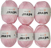 Filato Viscosa per Maglia e Crochet - Rosa 220 - Confezione da 6 x 90g