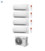 Condizionatore Quadri Split Ferroli Giada M 9+9+9+9 con 28-4 R-32 Wi-Fi Integrato