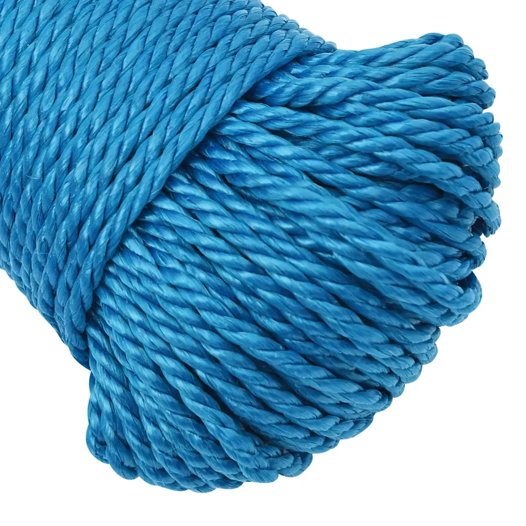 Corda da Lavoro Blu 3 mm 500 m in Polipropilene 152961