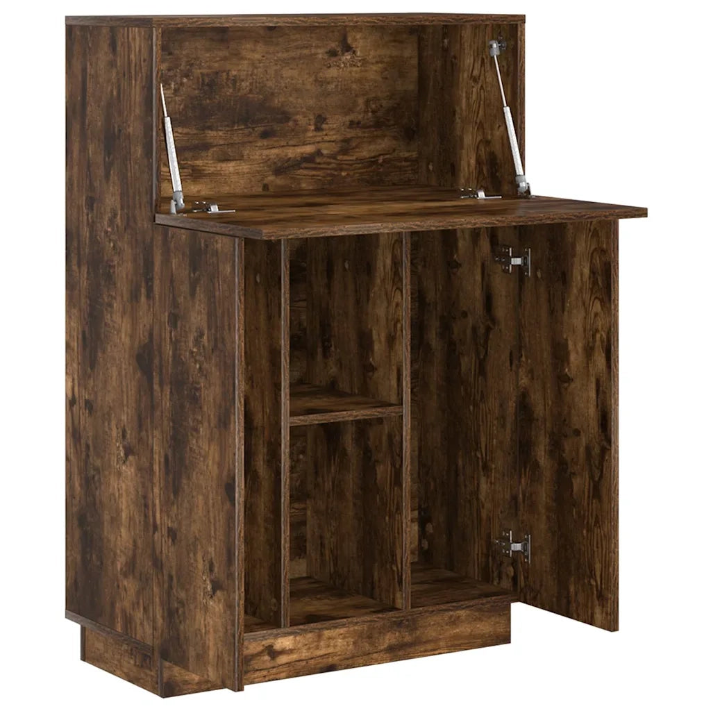 Scrivania Rovere fumé 71,5 x 31,5 x 106,5 cm 869486