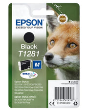 Epson Fox Inchiostro nero singolo DURABrite Ultra Volpe T1281