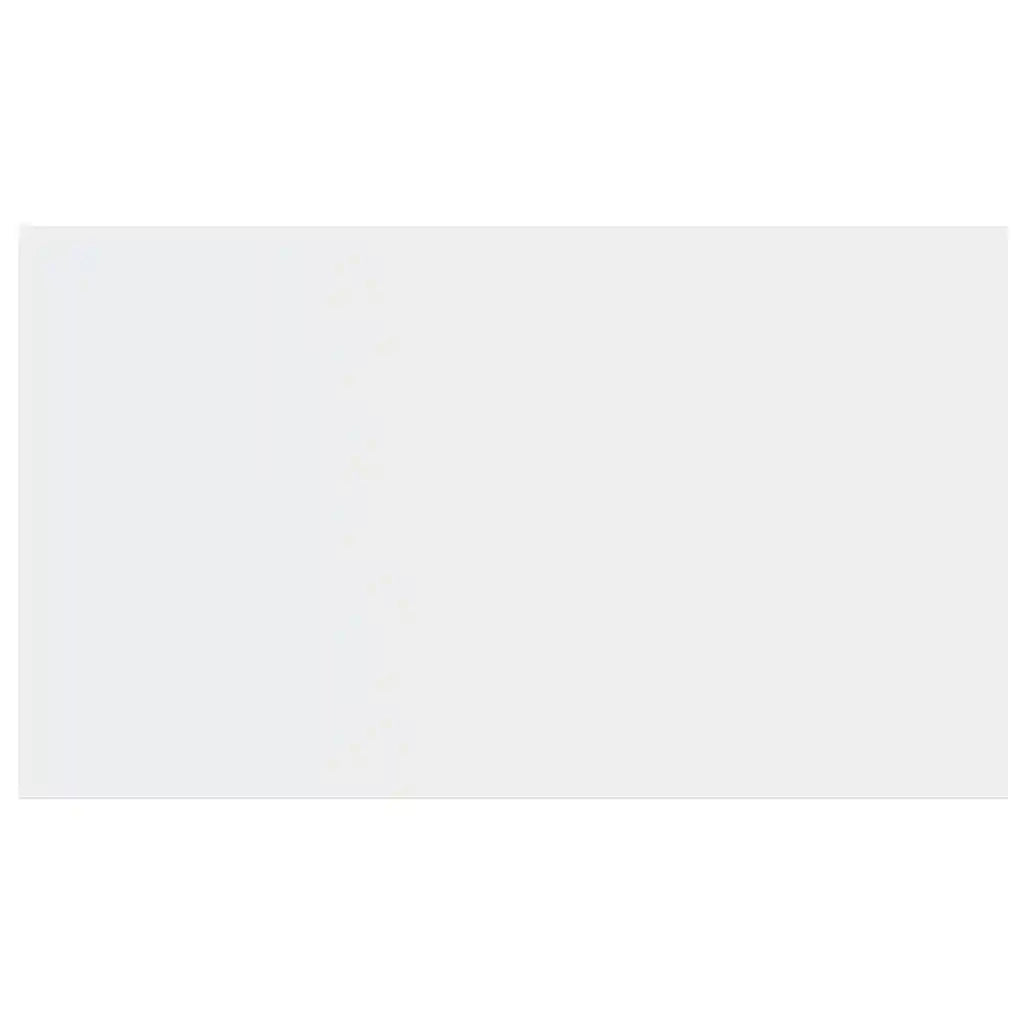 Scaffali a Parete 2 pz Bianco Lucido 40x23x3,8 cm in MDF 323743