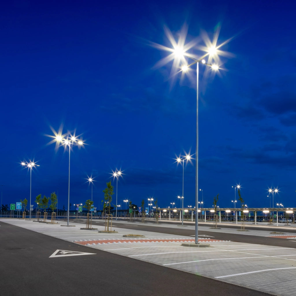 Lampione LED Eko-Light Alley 50W 4000K IP65 orientabile