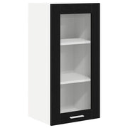 Armadio pensile | Mobile da Cucina Rovere Nero 40 x 31 x 80 cm Legno multistrato