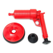 Trade Shop - Pistola Stura Lavandini Wc A Pressione Sgombratubi Aria Compressa Manuale -
