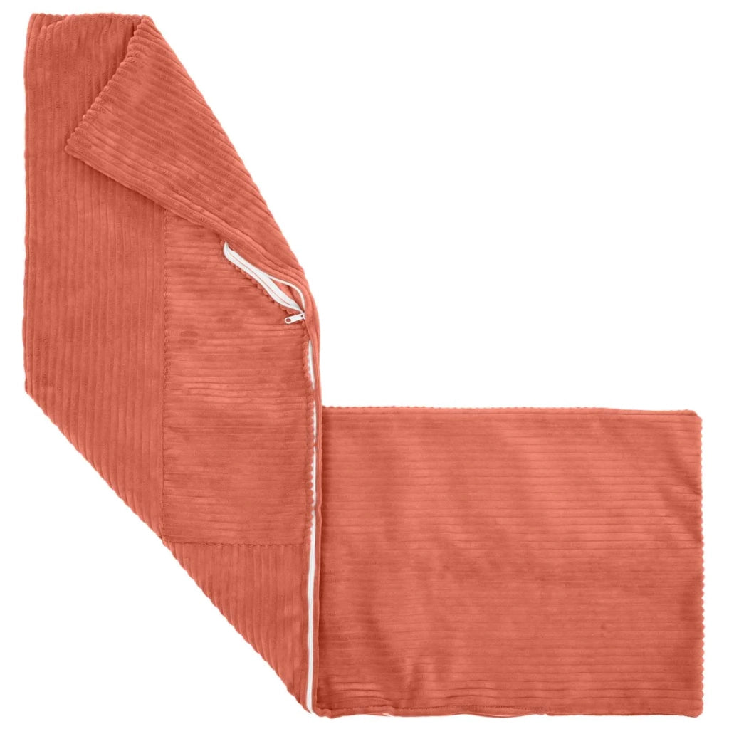 Federa ALMELO Rosso Arancio 40 x 145 cm corduroy 914301
