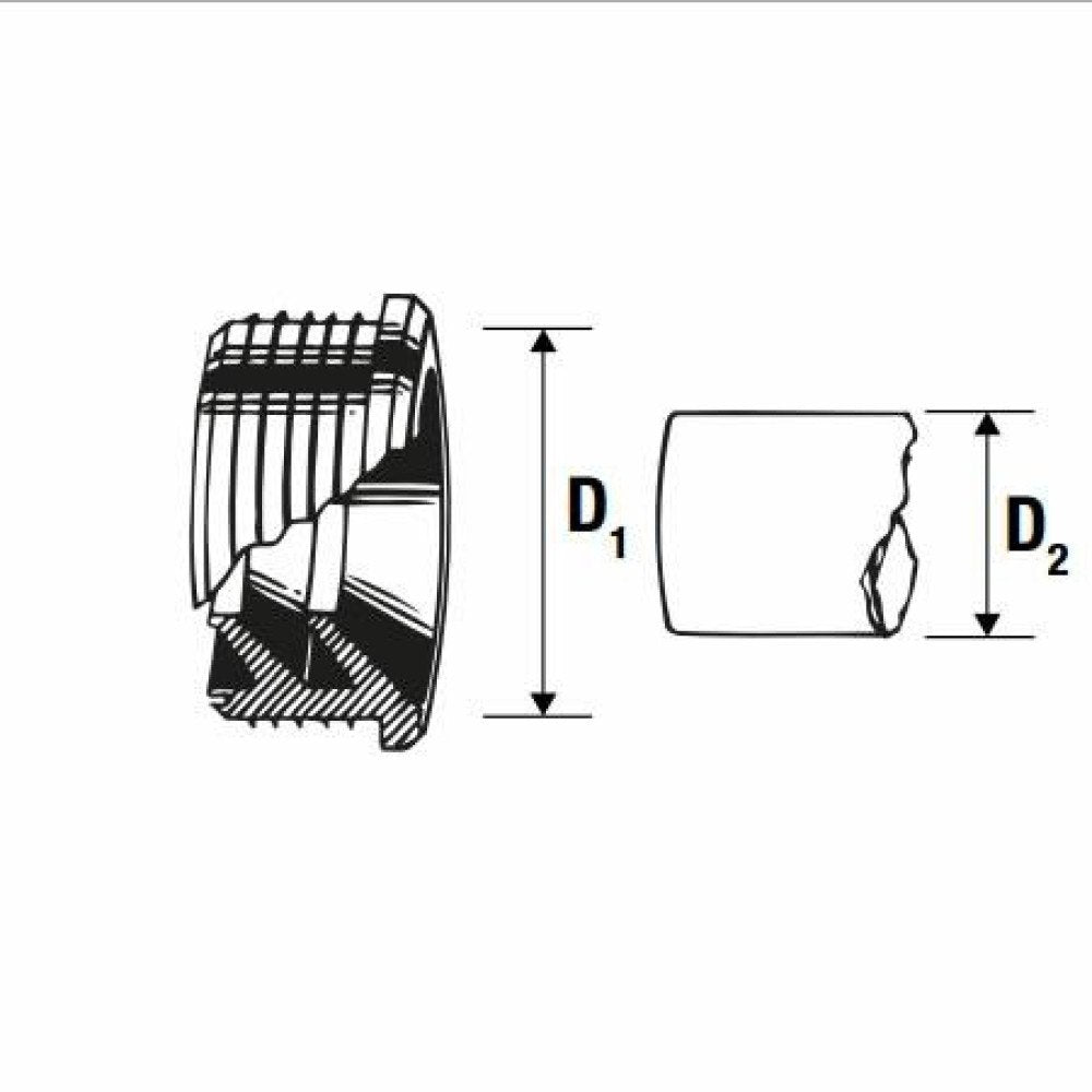 Morsetto in gomma d.46x1 1/2 b07 wsfr2nc