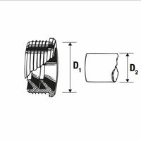Morsetto in gomma d.46x1 1/2 b07 wsfr2nc