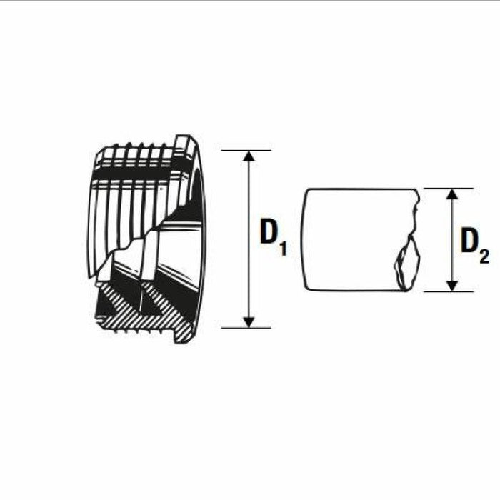 Morsetto in gomma d.46x1 1/2 b07 wsfr2nc