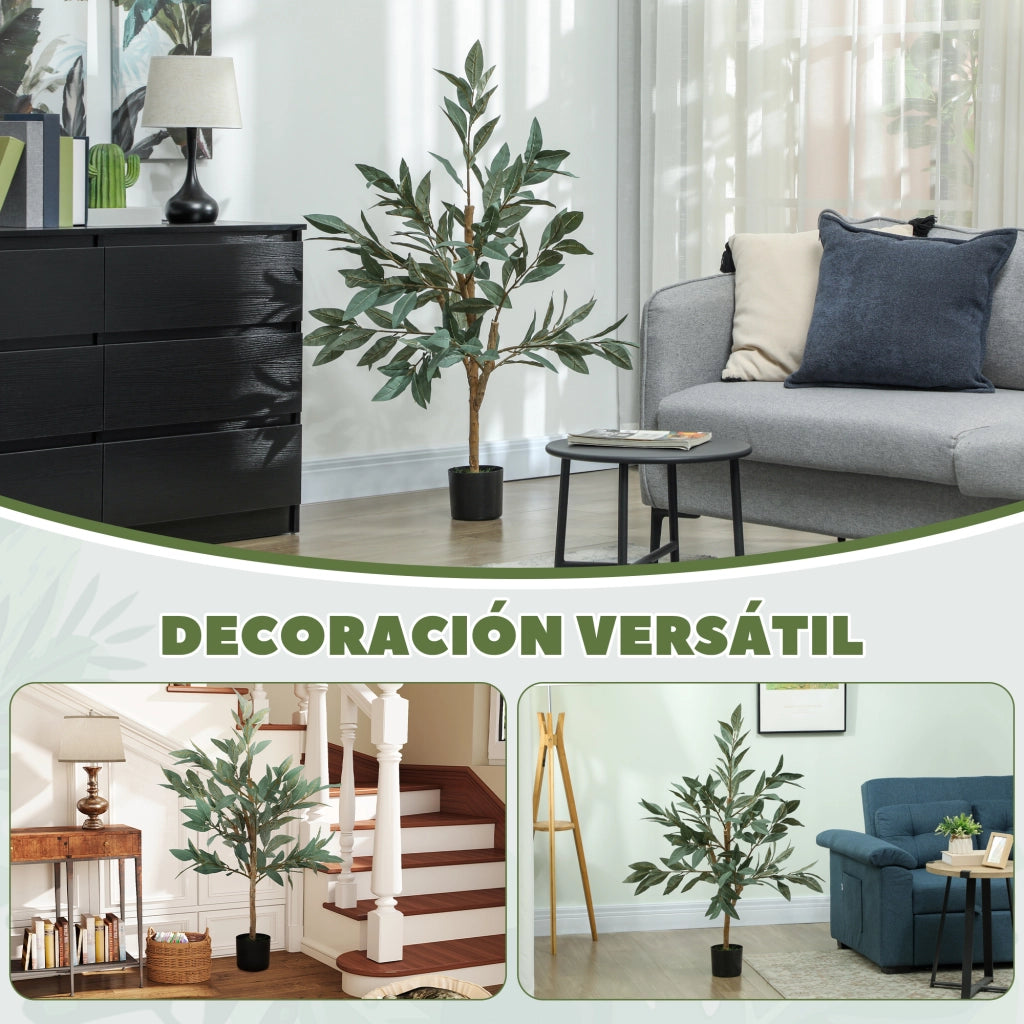 Albero Artificiale di Alloro ¨C zephmum ¨C Verde 120 cm