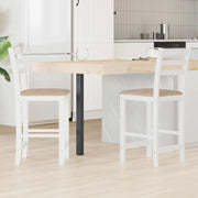 Sedie da pranzo 2 pcs Bianco 40 x 47,5 x 99,5 cm
