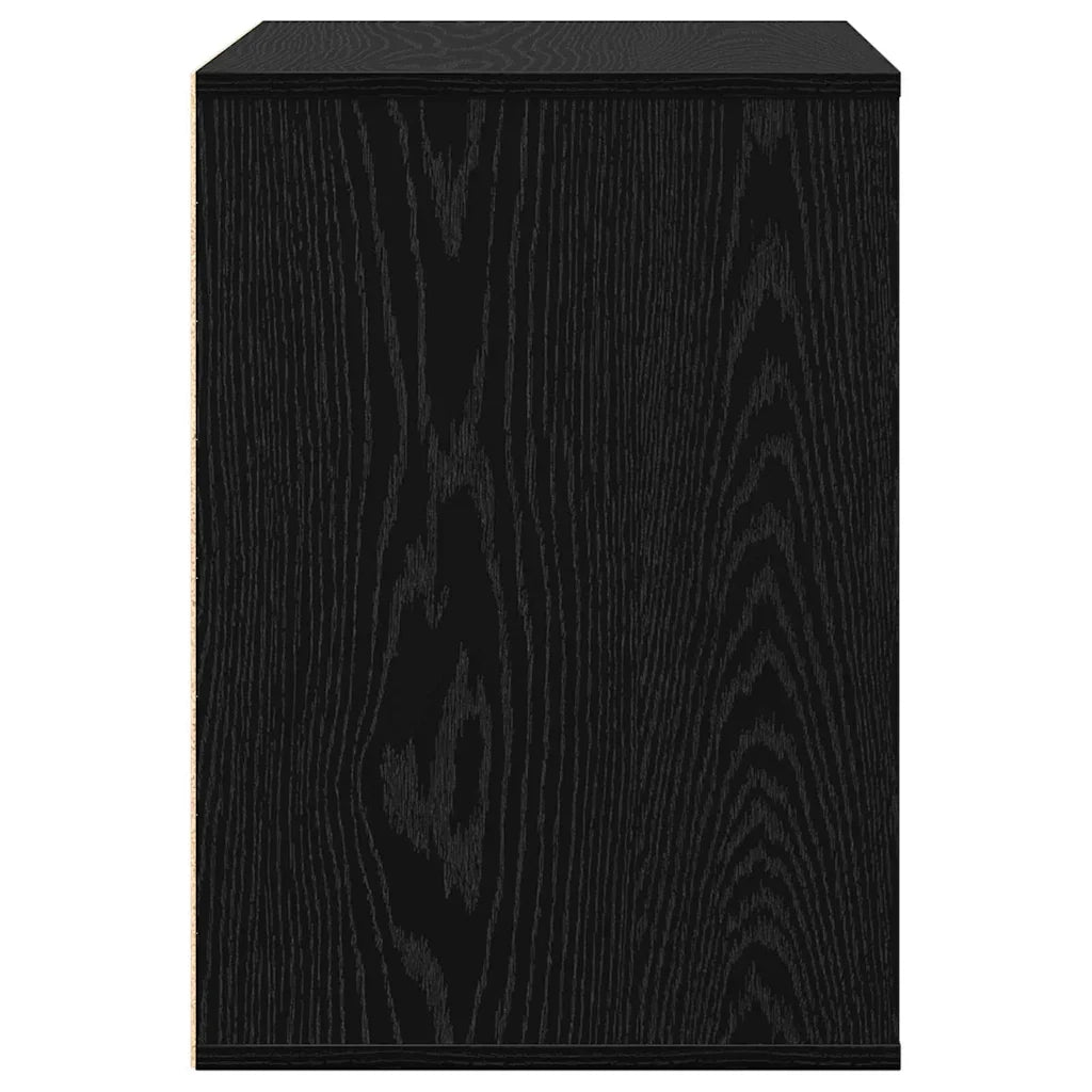 Mobile contenitore moderno con cassetti 60 x 41 x 58 cm in legno composito nero 02_0052155