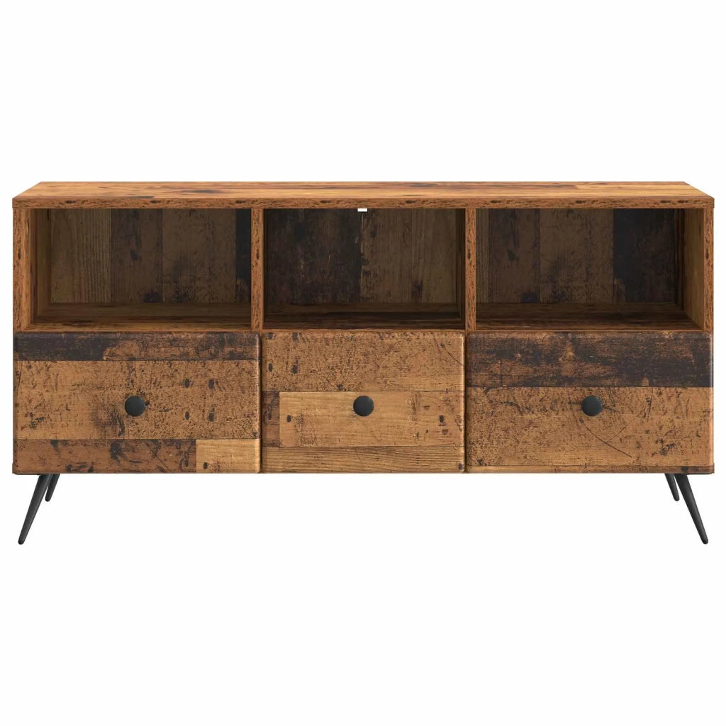 Mobile TV Legno antico 102 x 34,5 x 50 cm Legno ingegnerizzato 895603
