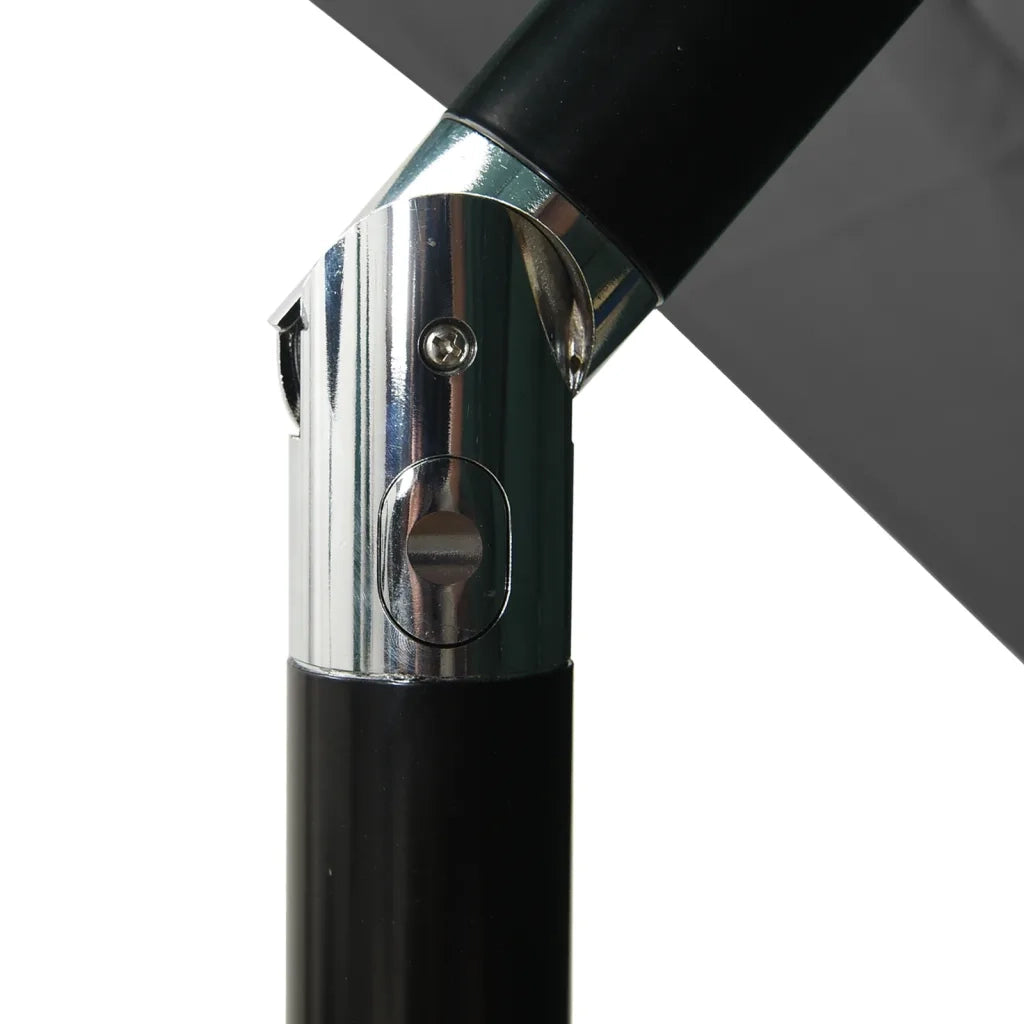 Ombrellone a 3 Livelli con Palo in Alluminio-Ombrello da giardino Antracite 2,5x2,5m