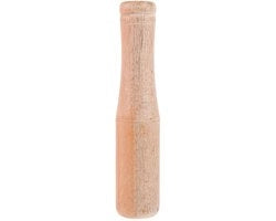 Stampatore in legno da cucina 17,5 cm - Ergonomico - Speciale per aglio e spezie - Realizzato con legno di alta qualità