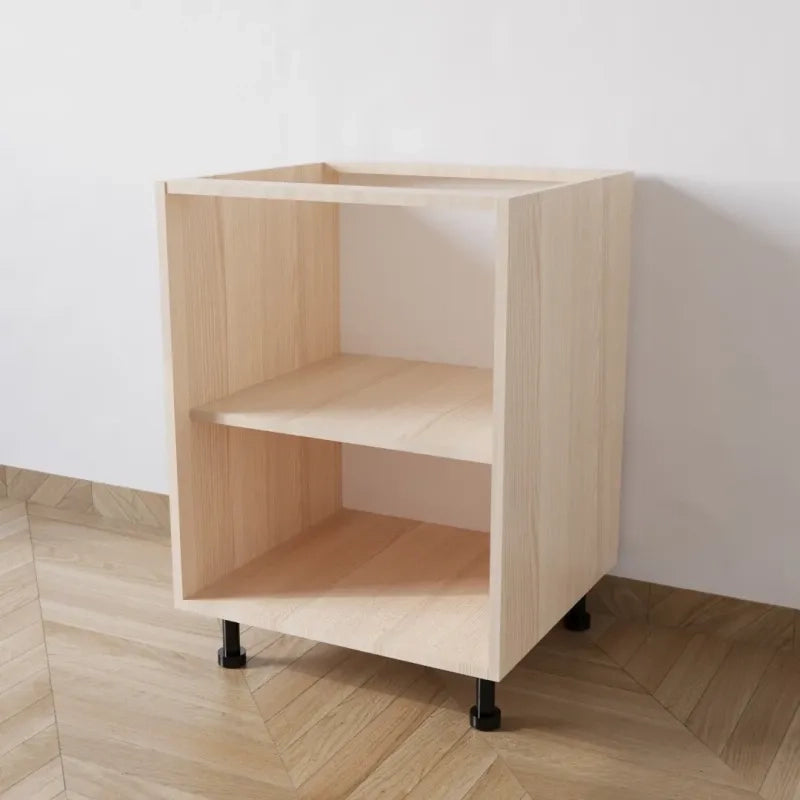 Mobile Base 60 Compreso Di Anta. H 72 Cm L 60 Cm P 55.5 Cm. Spedizione In Kit Rovere