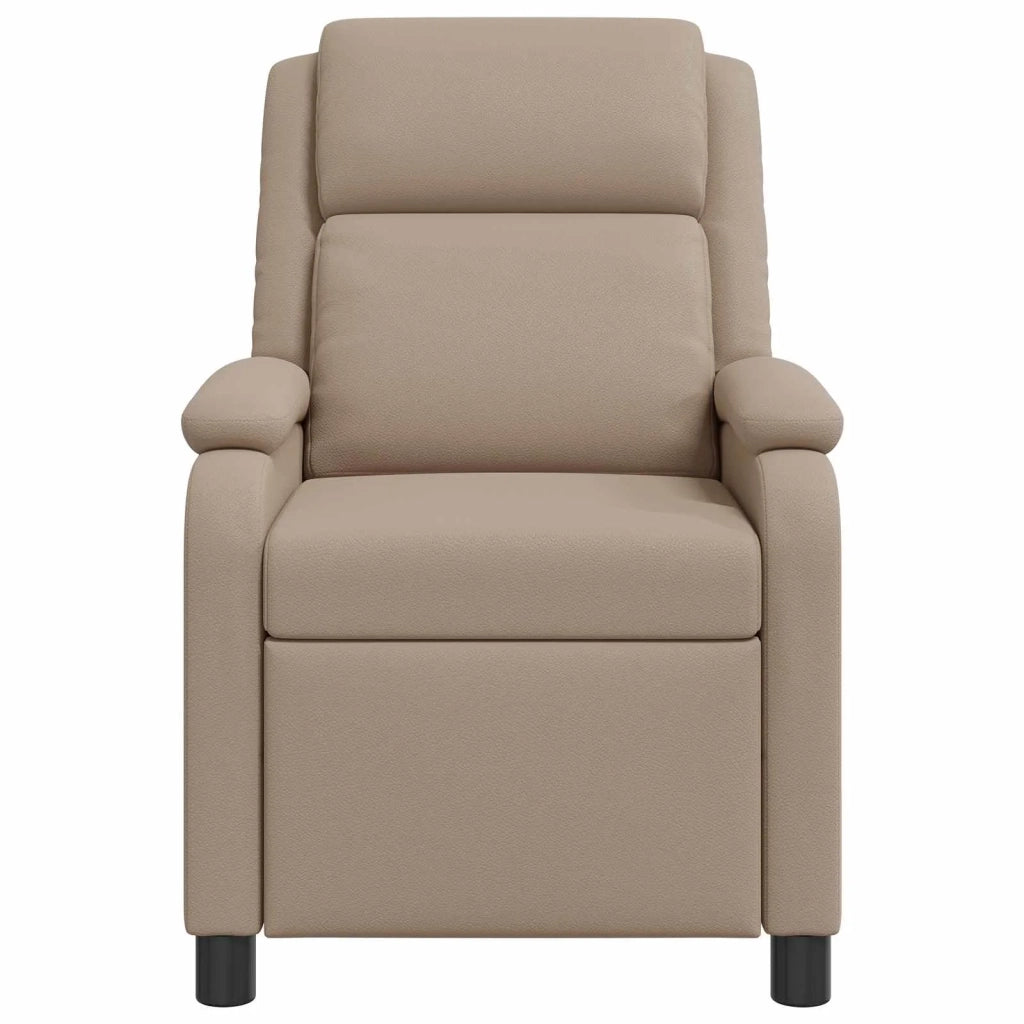 Divano Sedia-Poltrona Massaggiante Cappuccino Similpelle 612348