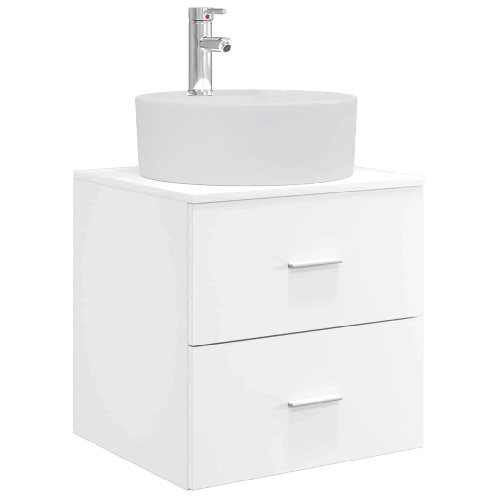 Set di mobili per il bagno 5 pcs Bianco 3406887