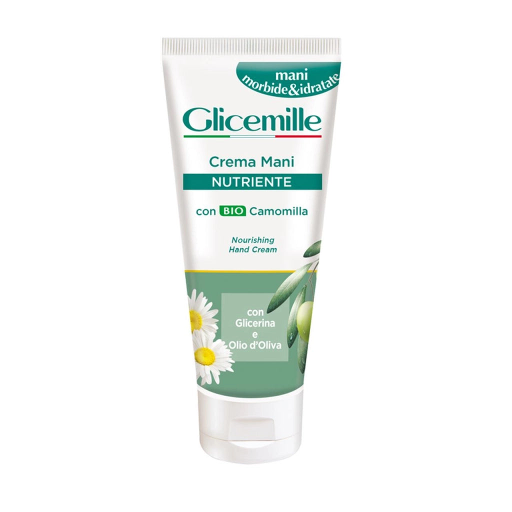 CREMA MANI NUTRIENTE 75+25ML CON BIO CAMOMILLA GLICERINA E OLIO DI OLIVA