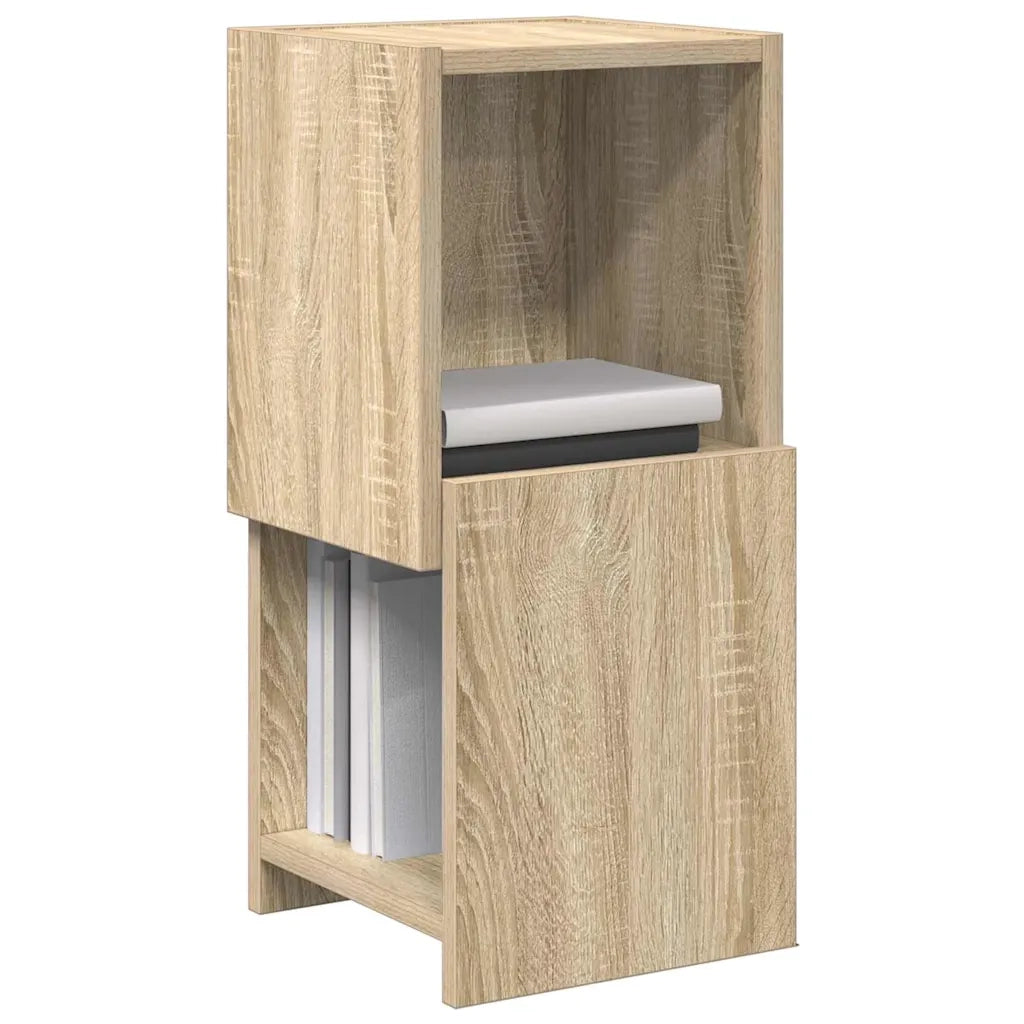 Mobile angolare 25,5x25x55cm Legno ingegnerizzato Rovere Sonoma 889823