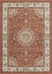 Tappeto BABIL cm.80x240 disegno classico orientale colore rosa e crema