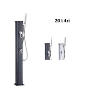 Doccia Solare Jolly Go 20 Litri Per Esterno Giardino - Colore Antracite