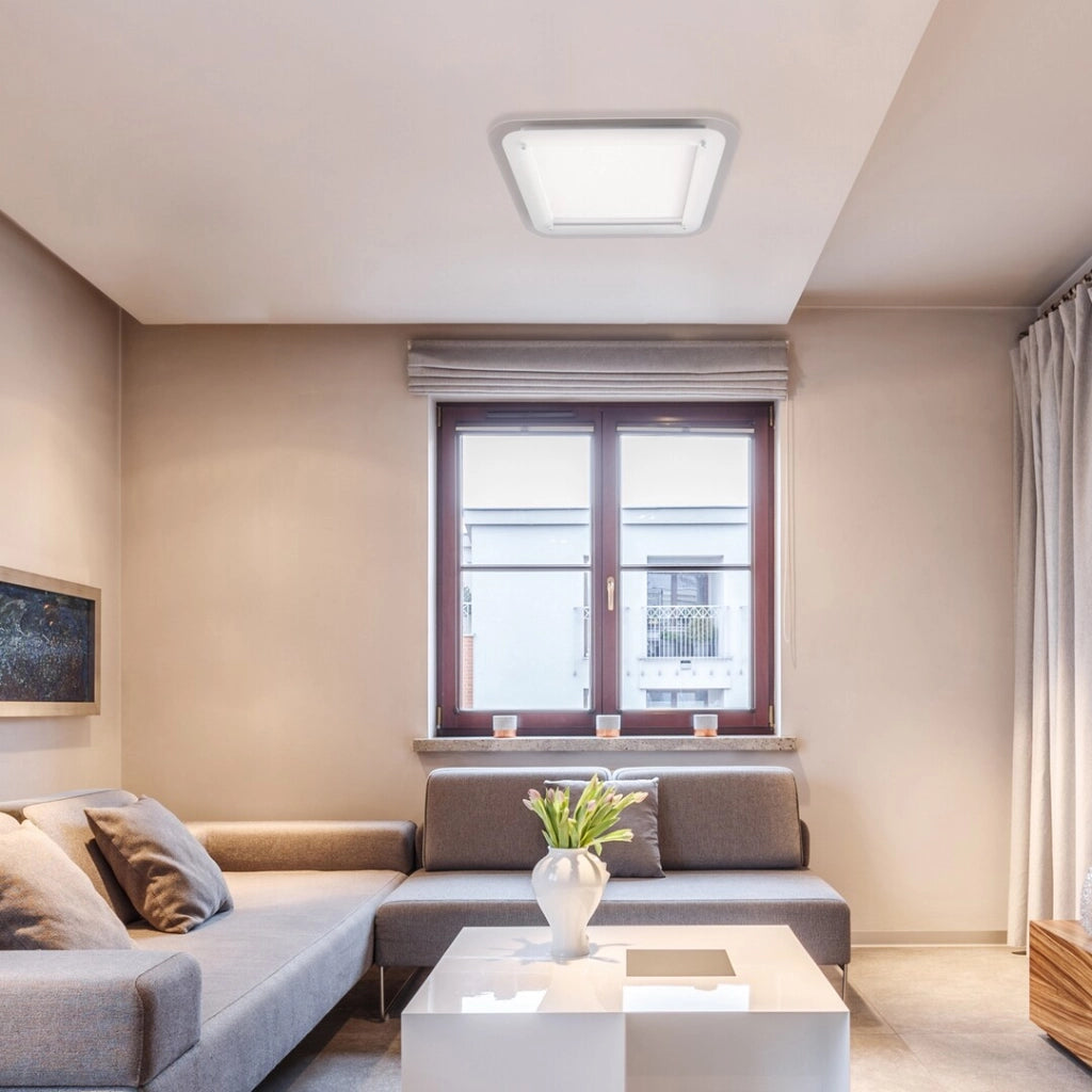 Plafoniera incasso LED quadrata 52cm 22W bianca Rabalux