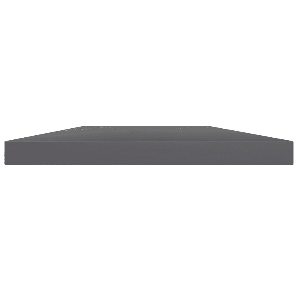 Ripiani per Libreria 8 pz Grigio Lucido 40x20x1,5 cm Truciolato cod mxl 42056