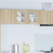 Armadio pensile con porta 2 pcs Rovere Sonoma 40 x 31 x 40 cm