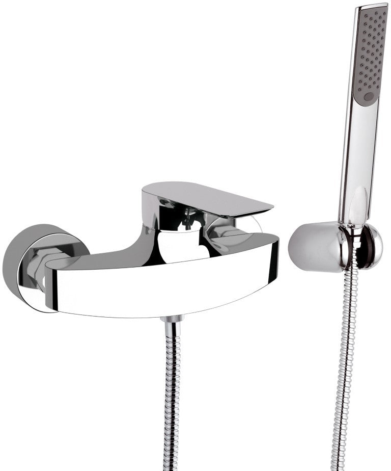 Rubinetto doccia esterno con kit doccia - serie infinity