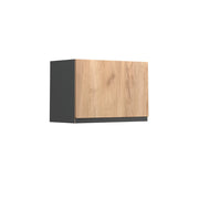 Vicco Pensile da cucina Quercia dorata 60 cm Forma a J, piatta