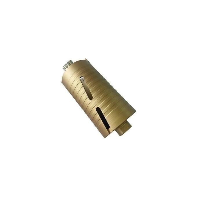 Hu-Firma 8011779402362 Fresa Carotatrice Diamantata 5 Settori Diametro 100 mm per Calcestruzzo Pietra Minerale colore Nero