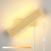 Lampada da Parete con Cavo - Lampada da Parete con Presa per Interno - con Regolatore di Luminosità - Industriale e Vintage - Lampada da Letto per Camera da Letto
