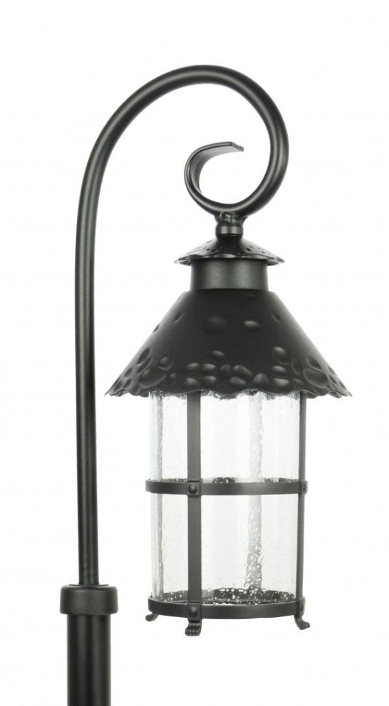 Lampione esterno Toledo retro 116cm E27 nero IP23 SU-MA