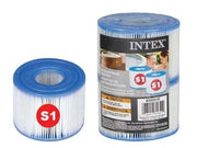 CARTUCCIA RICAMBIO PER FILTRI PISCINE IN SET PEZZI 2  tipo S1 peso kg.0,73 (29001)    INTEX