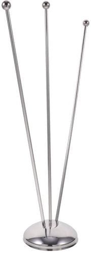 Vendita di standard per bandiere da muro - Base metallica stabile - Supporto per bandiera per muro - Dimensioni compatte - Per uffici - Decorazioni per uffici - In acciaio inox argentato