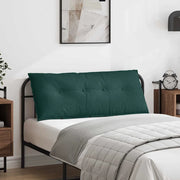 Cuscino per Schiena Verde Scuro 120 x 19 x 50 cm Tessuto