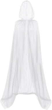 Costume da Halloween per donna - Mantello da cosplay - Capa a tulle lunga - Abito da costume - Ideale per il gioco di ruolo