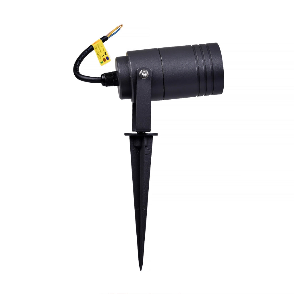 FARETTO DA TERRA PER ESTERNO GU10 IP65 - RESISTENTE IMPERMEABILE IDEALE PER GIARDINI VIALETTI E AREE ESTERNE