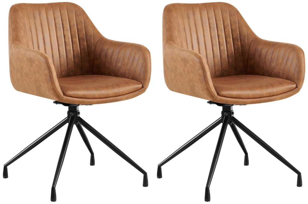 2er Set Esszimmerstuhl Welby Vintage