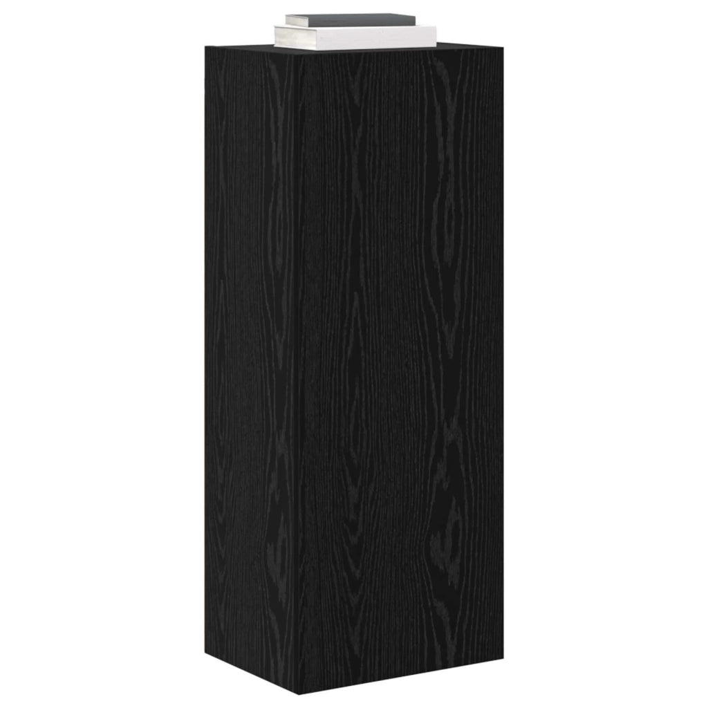Mobile TV da parete Rovere Nero 40,5 x 30 x 102 cm 882941