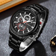 Trade Shop - Orologio Da Polso Curren 8275 Uomo Analogico Quarzo Business Nero -